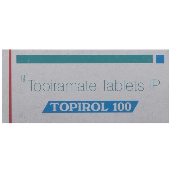 Topirol 100 Tablet    Topiramate 100mg