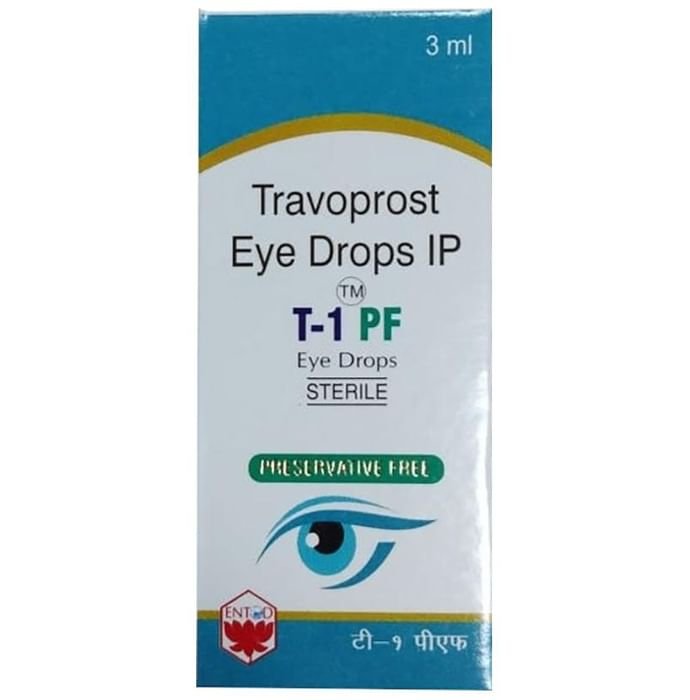 T 1 PF Eye Drop    Travoprost 0.004% w/v