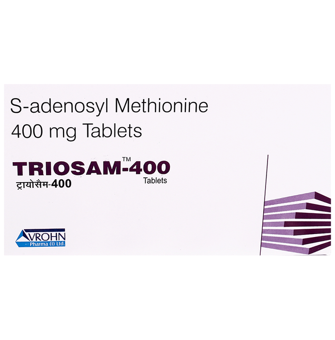 Triosam 400 Tablet    Ademetionine 400mg