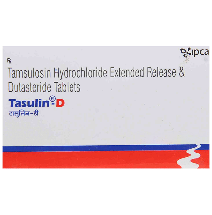 Tasulin-D Tablet ER    Tamsulosin 0.4mg + Dutasteride 0.5mg