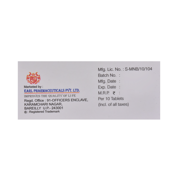 Earltac Tablet    Levocetirizine 5mg