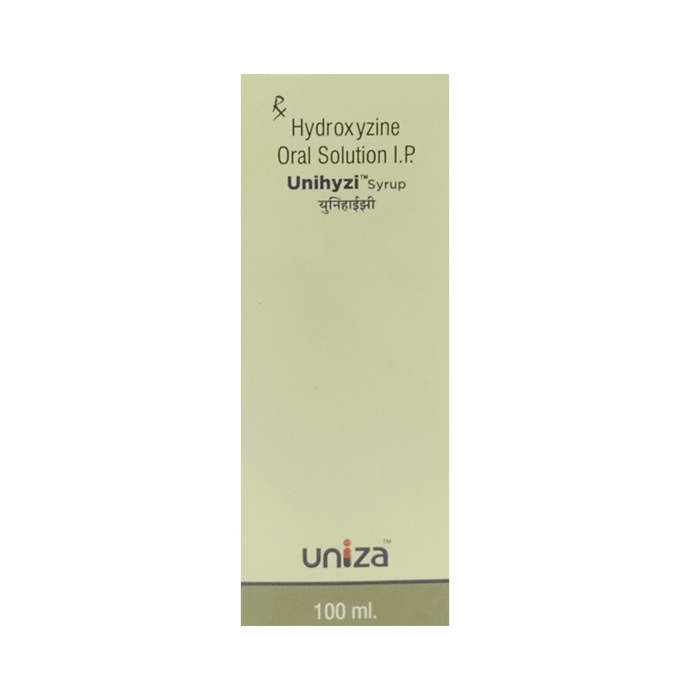 Unihyzi Syrup    Hydroxyzine 10mg/5ml