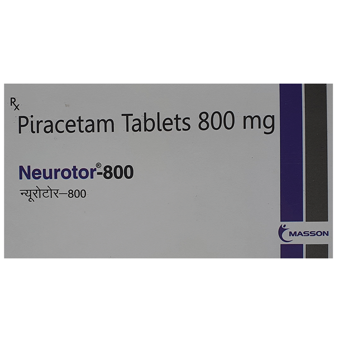 Neurotor 800 Tablet    Piracetam 800mg