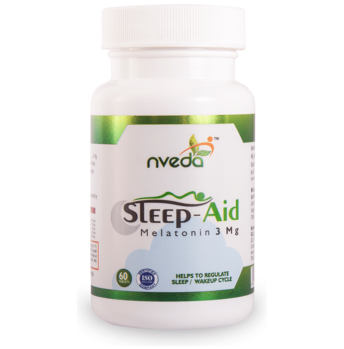 Nveda Sleep Aid with Melatonin 3mg Tablet    Melatonin 3mg