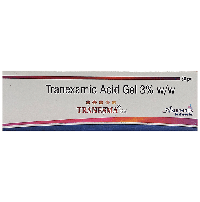 Tranesma 3% Gel    Tranexamic Acid 3% w/w