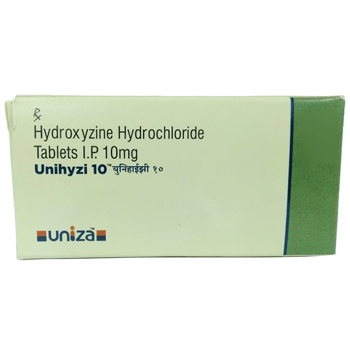 Unihyzi 10 Tablet    Hydroxyzine 10mg