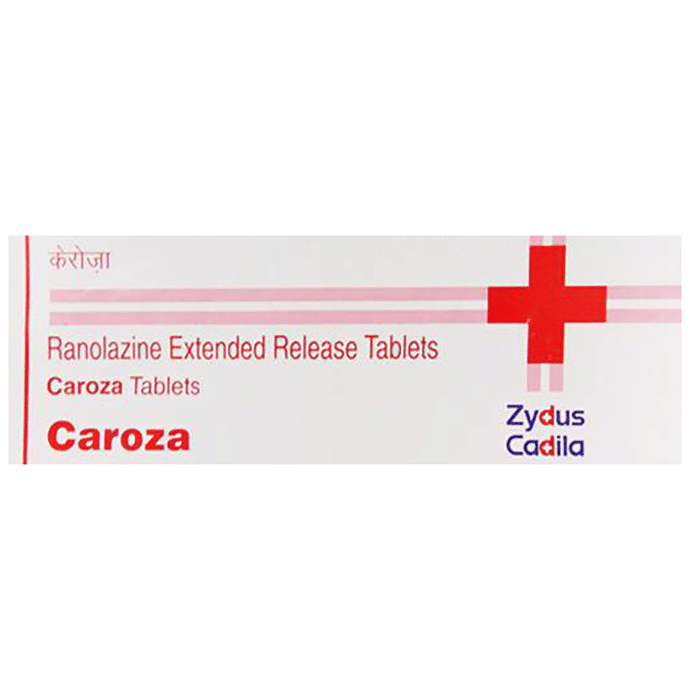 Caroza Tablet ER    Ranolazine 500mg