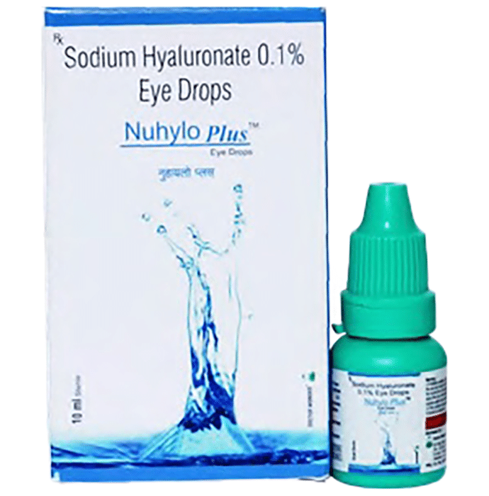 Nuhylo Plus Eye Drop    Sodium Hyaluronate 0.1% w/v