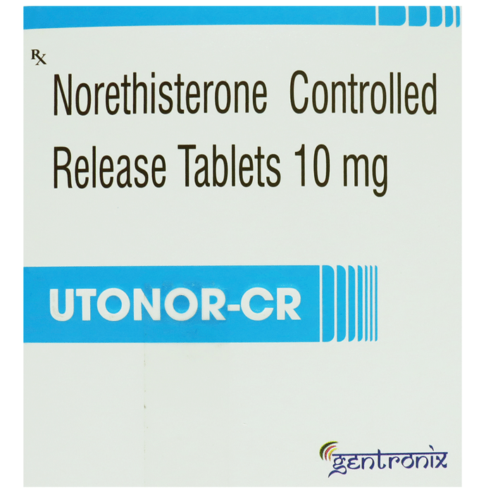 Utonor-CR Tablet    Norethisterone 10mg