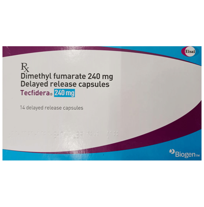 Tecfidera 240mg Capsule DR    Dimethyl fumarate 240mg