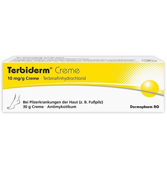 Terbiderm Cream    Terbinafine 1% w/w