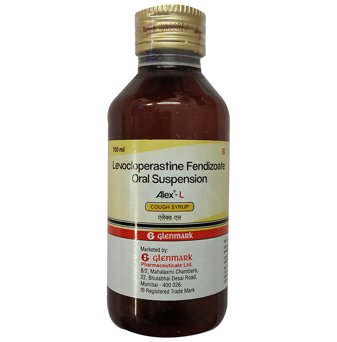 Alex-L Cough Syrup Mango Levocloperastine 20mg/5ml