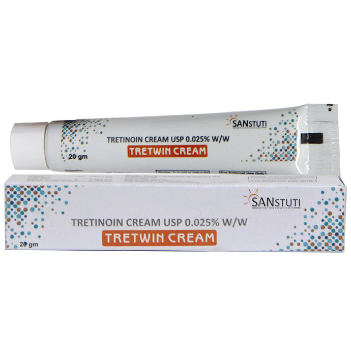 Tretwin Cream    Tretinoin 0.025% w/w