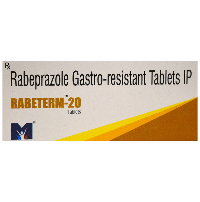 Rabeterm 20 Tablet    Rabeprazole 20mg