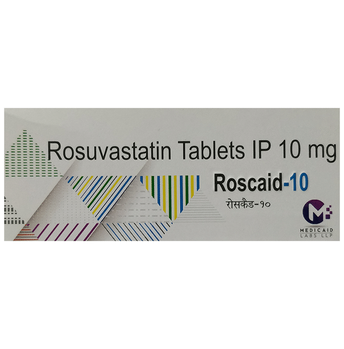 Roscaid 10 Tablet    Rosuvastatin 10mg