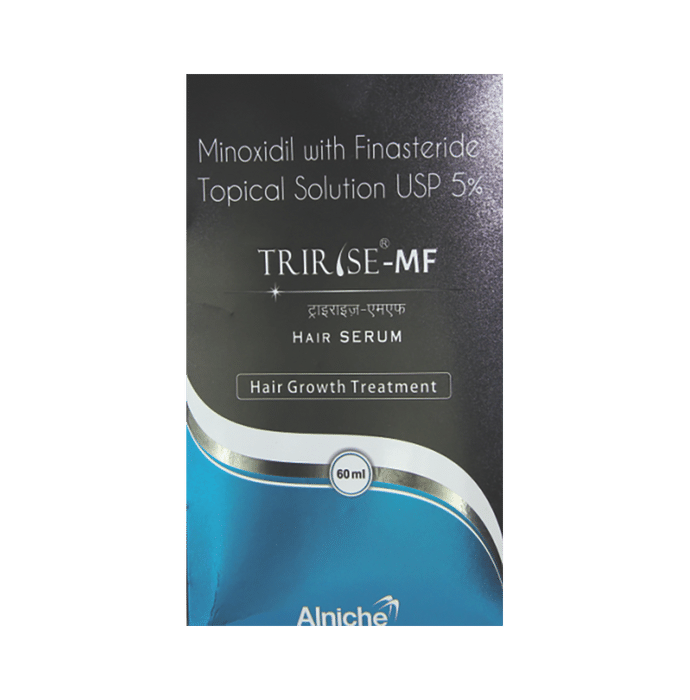 Tririse-MF Hair Serum    Minoxidil 5% w/v + Finasteride 0.1% w/v