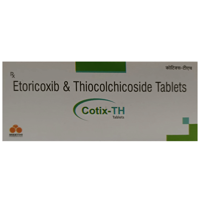 Cotix-TH Tablet    Etoricoxib 60mg + Thiocolchicoside 4mg