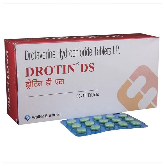 Drotin DS Tablet    Drotaverine 80mg