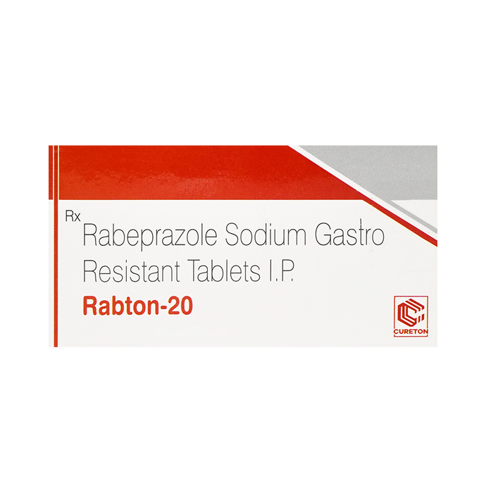 Rabton 20 Tablet    Rabeprazole 20mg