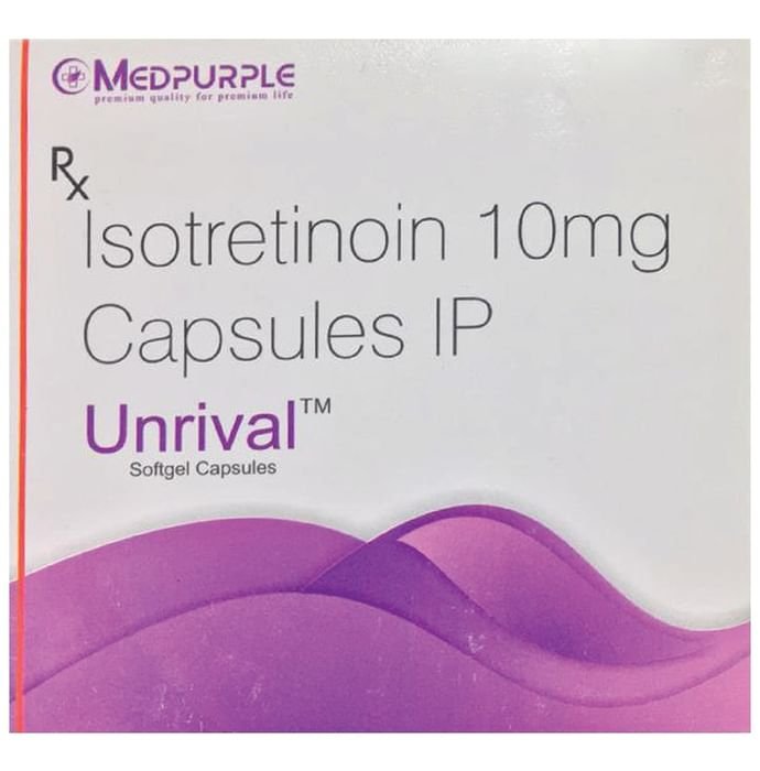 Unrival Softgel Capsule    Isotretinoin 10mg