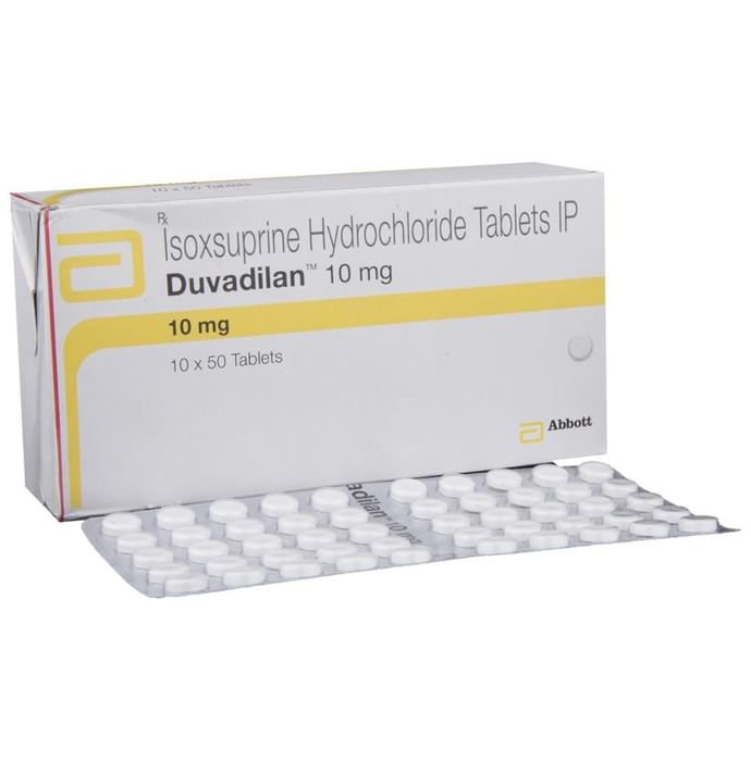 Duvadilan Tablet    Isoxsuprine 10mg