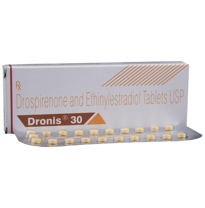 Dronis 30 Tablet    Ethinyl Estradiol 0.03mg + Drospirenone 3mg