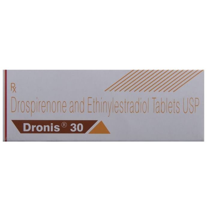 Dronis 30 Tablet    Ethinyl Estradiol 0.03mg + Drospirenone 3mg