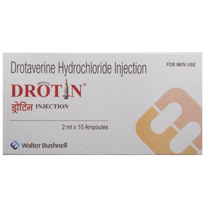 Drotin Injection    Drotaverine 40mg