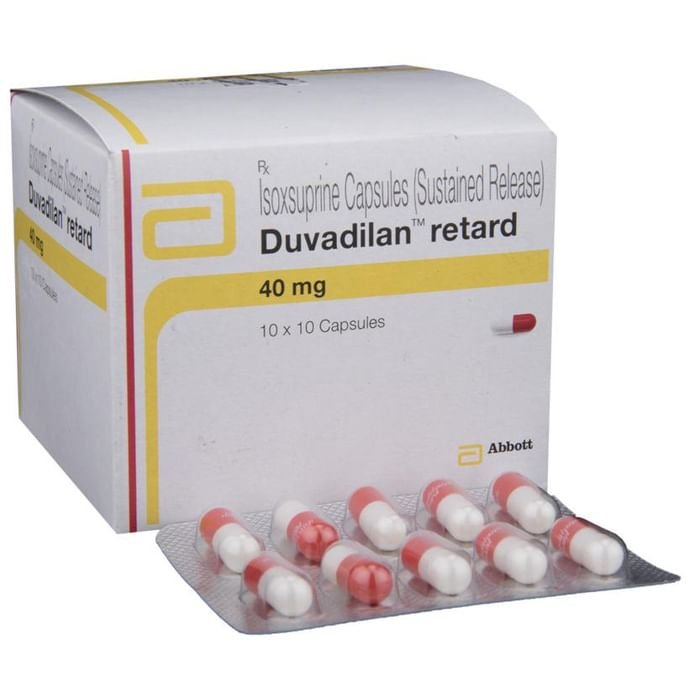 Duvadilan Retard Capsule SR    Isoxsuprine 40mg