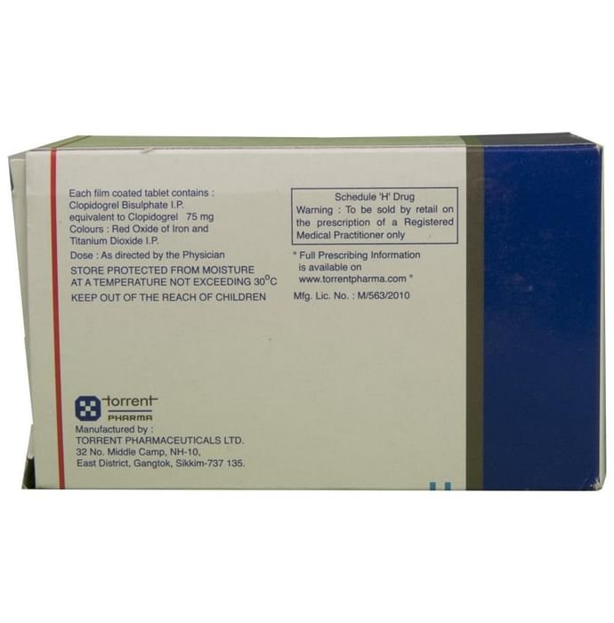 Deplatt Tablet    Clopidogrel 75mg