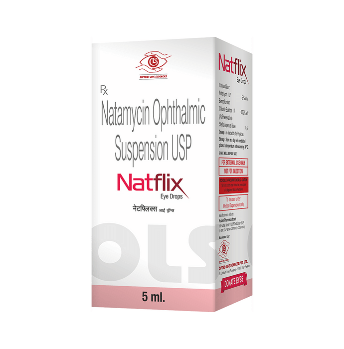 Natflix Eye Drop    Natamycin 5% w/v