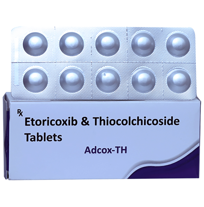 Adcox-TH Tablet    Etoricoxib 60mg + Thiocolchicoside 4mg