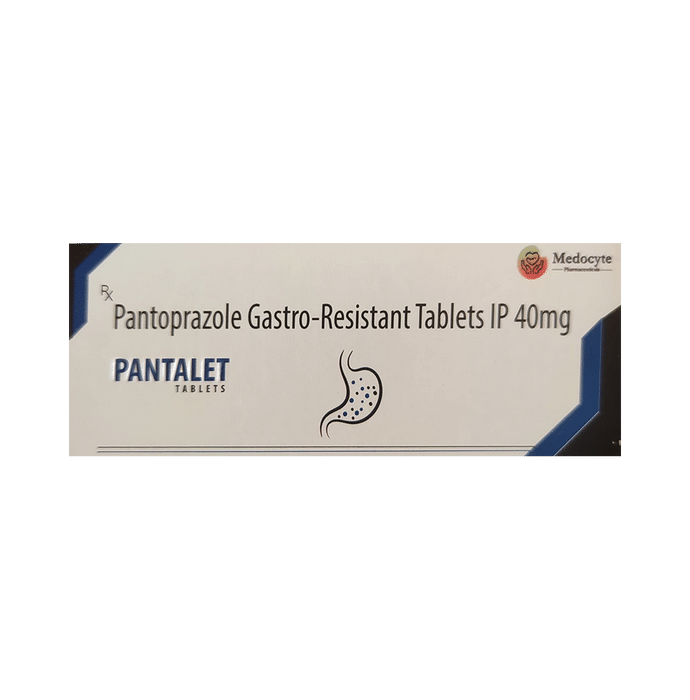 Pantalet Tablet    Pantoprazole 40mg