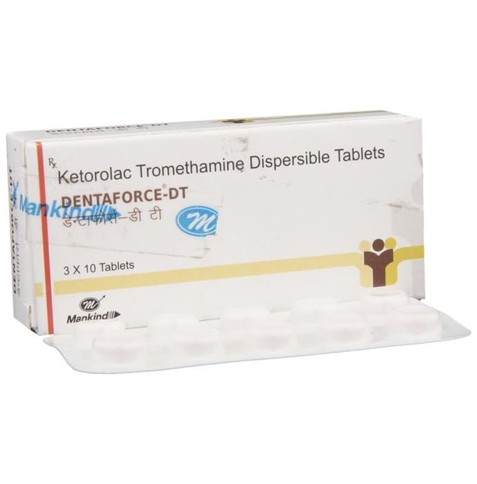 Dentaforce-DT Tablet    Ketorolac 10mg