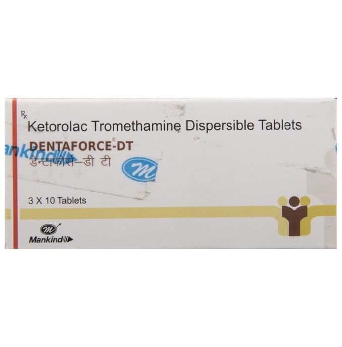 Dentaforce-DT Tablet    Ketorolac 10mg