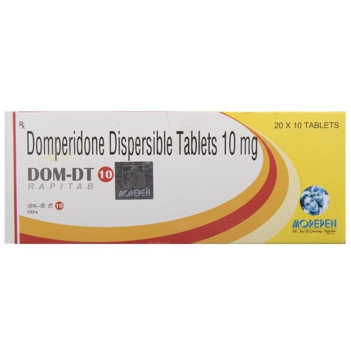 Dom-DT 10 Rapitab    Domperidone 10mg