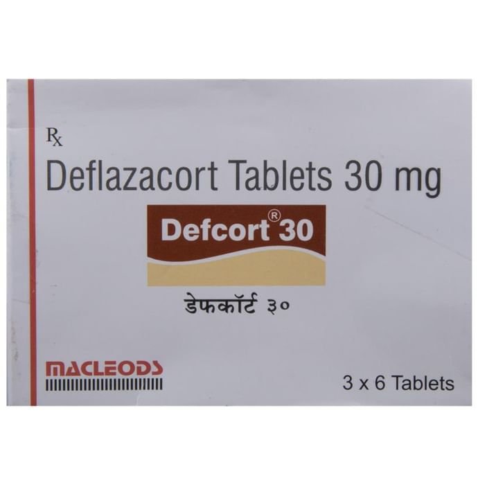 Defcort 30 Tablet    Deflazacort 30mg