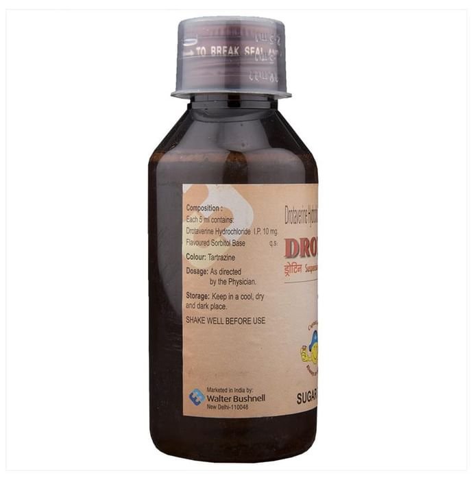 Drotin Suspension Sugar Free    Drotaverine 10mg