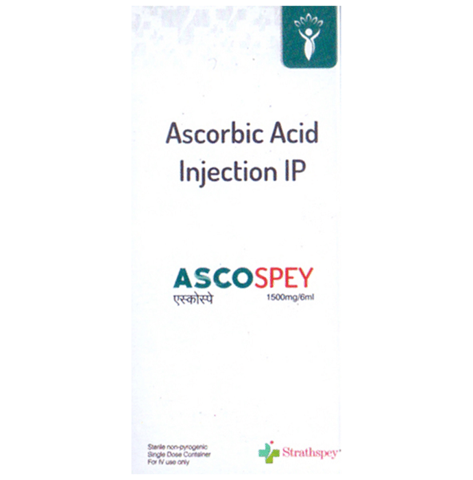 Ascospey 1500mg Injection    Vitamin C 250mg/ml