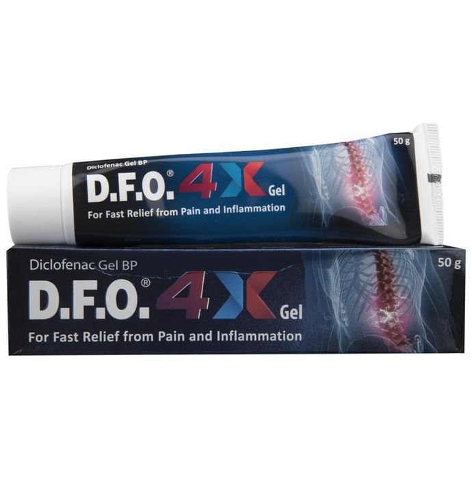 DFO 4X Gel    Diclofenac 4% w/w