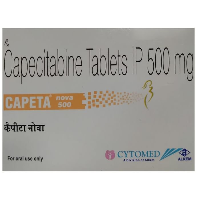 Capeta Nova 500mg Tablet    Capecitabine 500mg