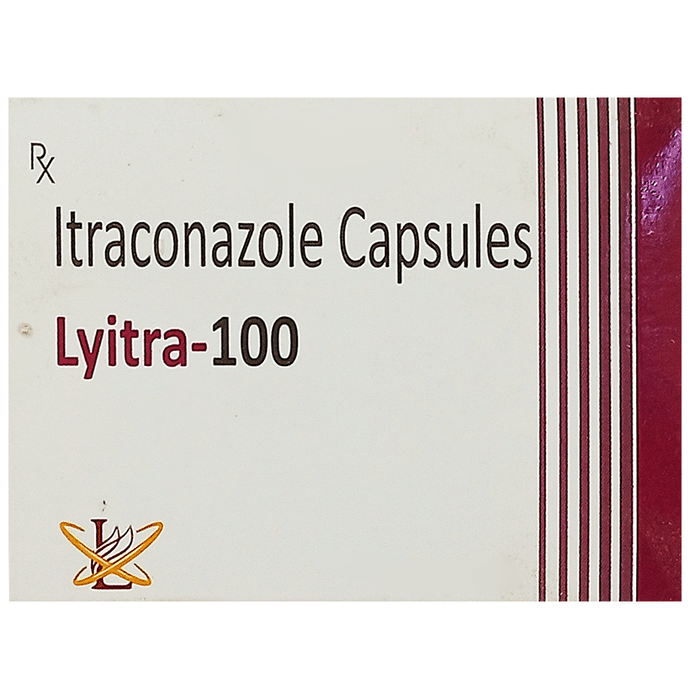 Lyitra 100 Capsule    Itraconazole 100mg