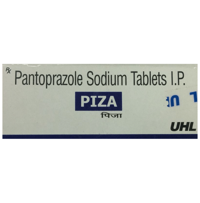 Piza 40mg Tablet    Pantoprazole 40mg