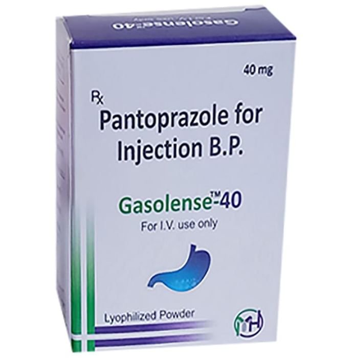 Gasolense 40 Injection    Pantoprazole 40mg