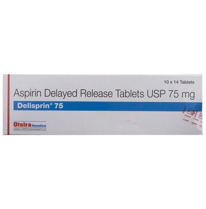 Delisprin 75 Tablet    Aspirin 75mg