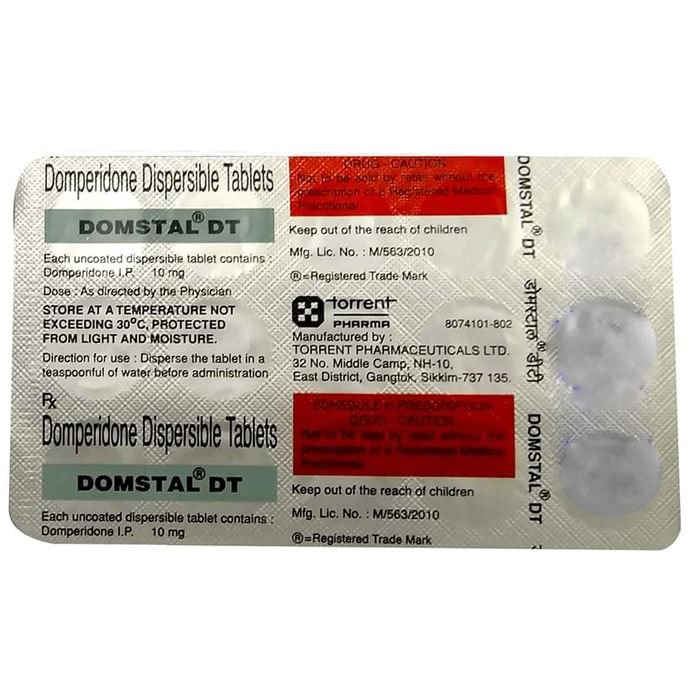 Domstal DT Tablet    Domperidone 10mg