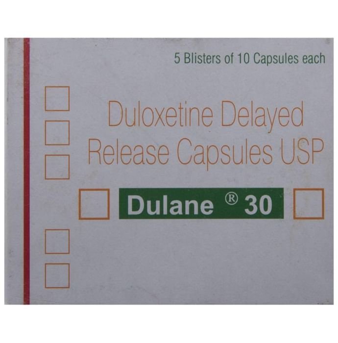 Dulane 30 Capsule DR    Duloxetine 30mg