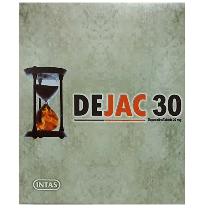 Dejac 30 Tablet    Dapoxetine 30mg