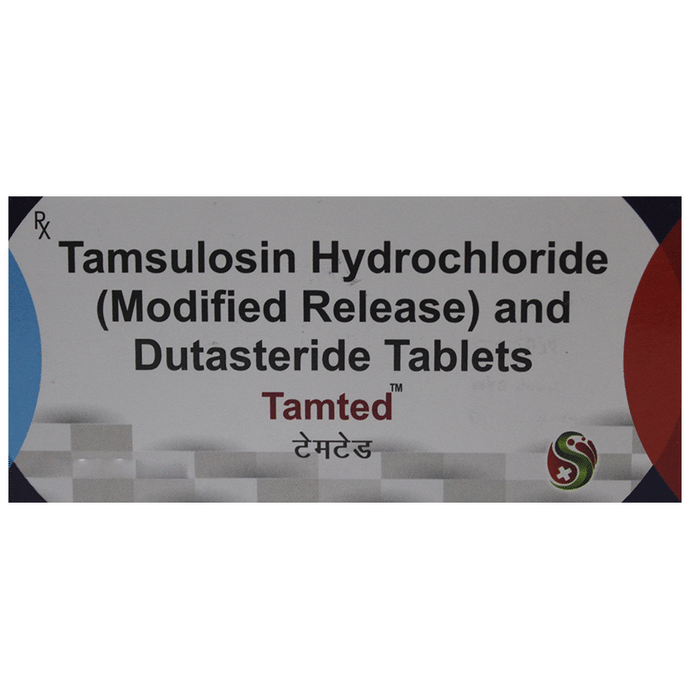 Tamted Tablet MR    Tamsulosin 0.4mg + Dutasteride 0.5mg