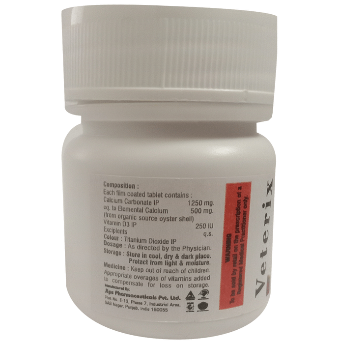 Puracal Tablet    Calcium 500mg + Vitamin D3 250IU